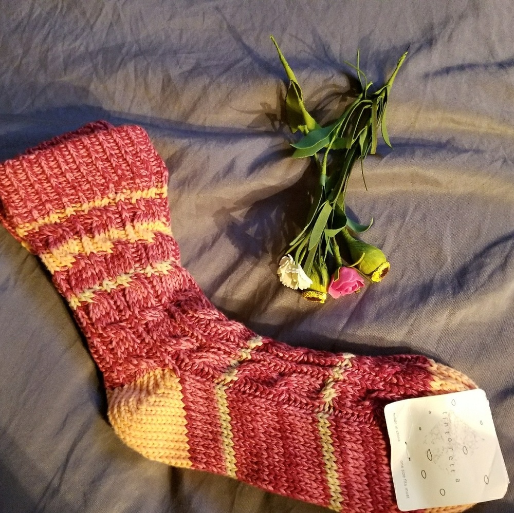 NWT Anthropologie knitted socks [tintoretta] OS